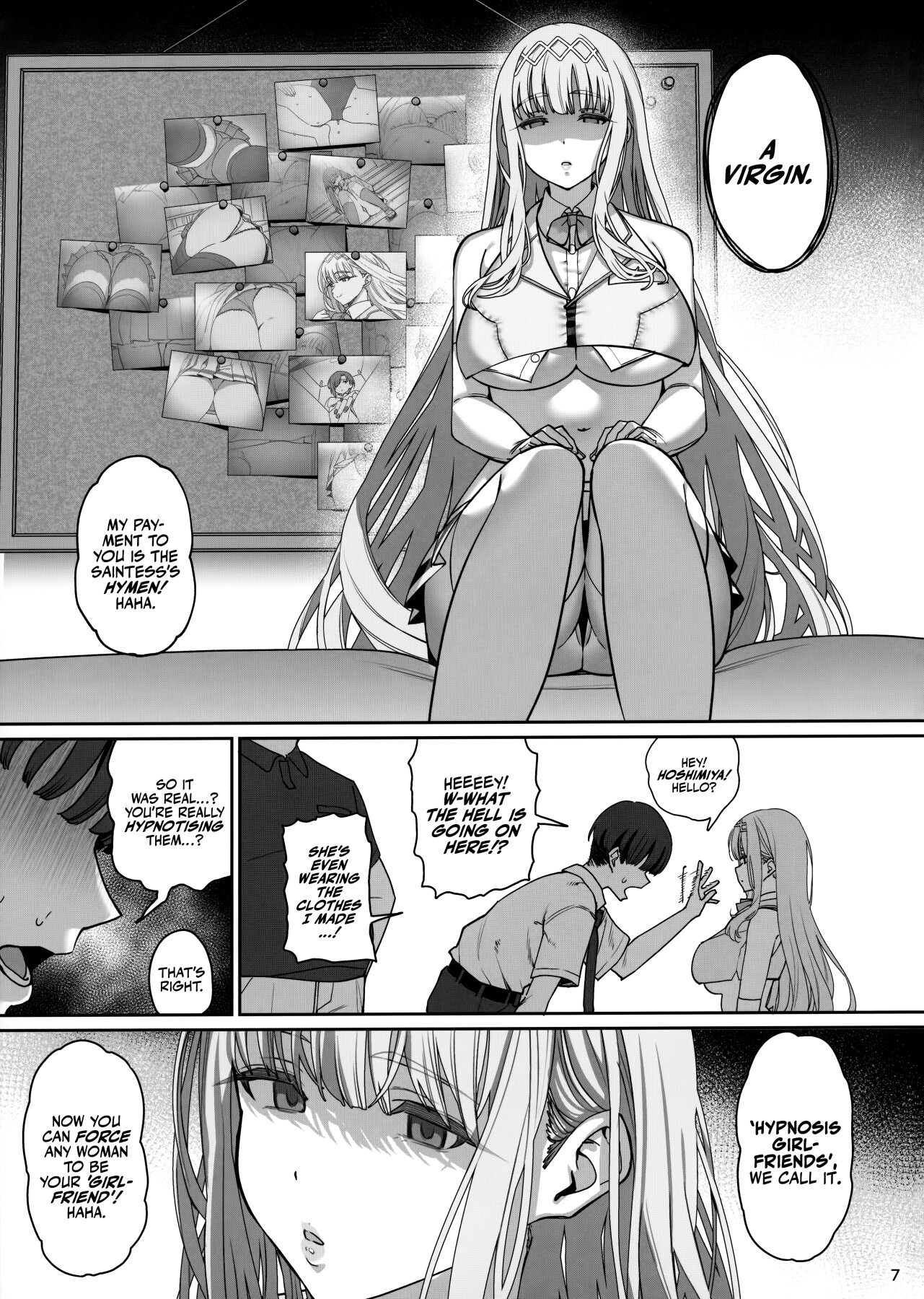 Hentai Manga Comic-Hypnosis Girlfriend Revenge-Read-8